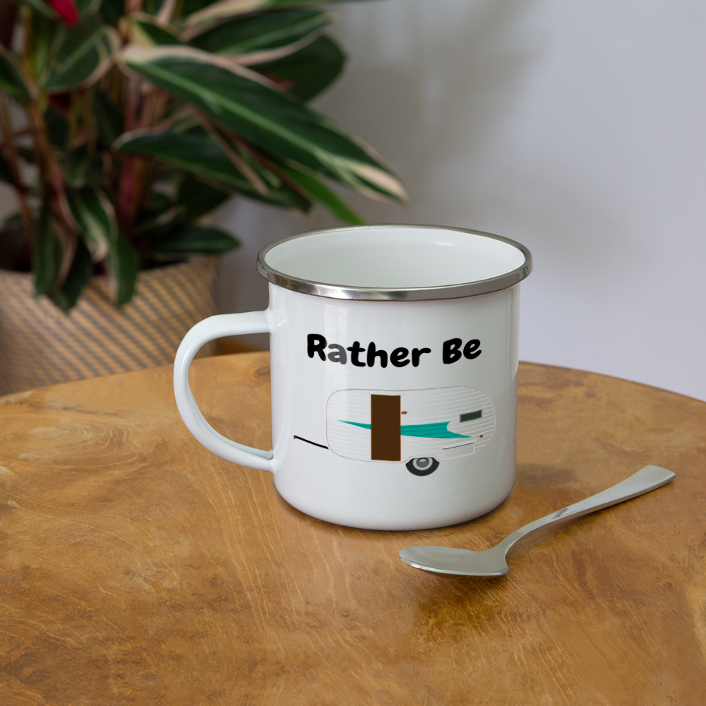 Rather Be Camper Mug - white