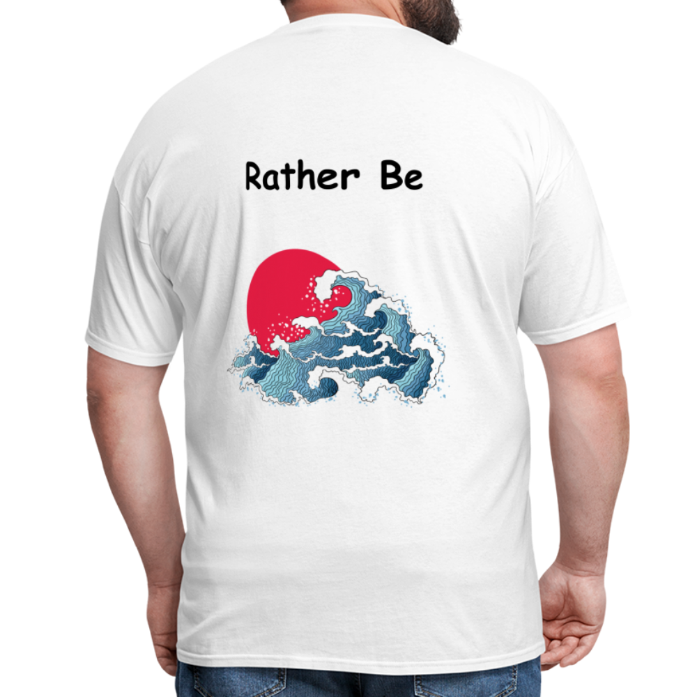 Rather Be T Shirt - white