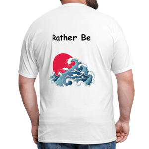 Rather Be T Shirt - white