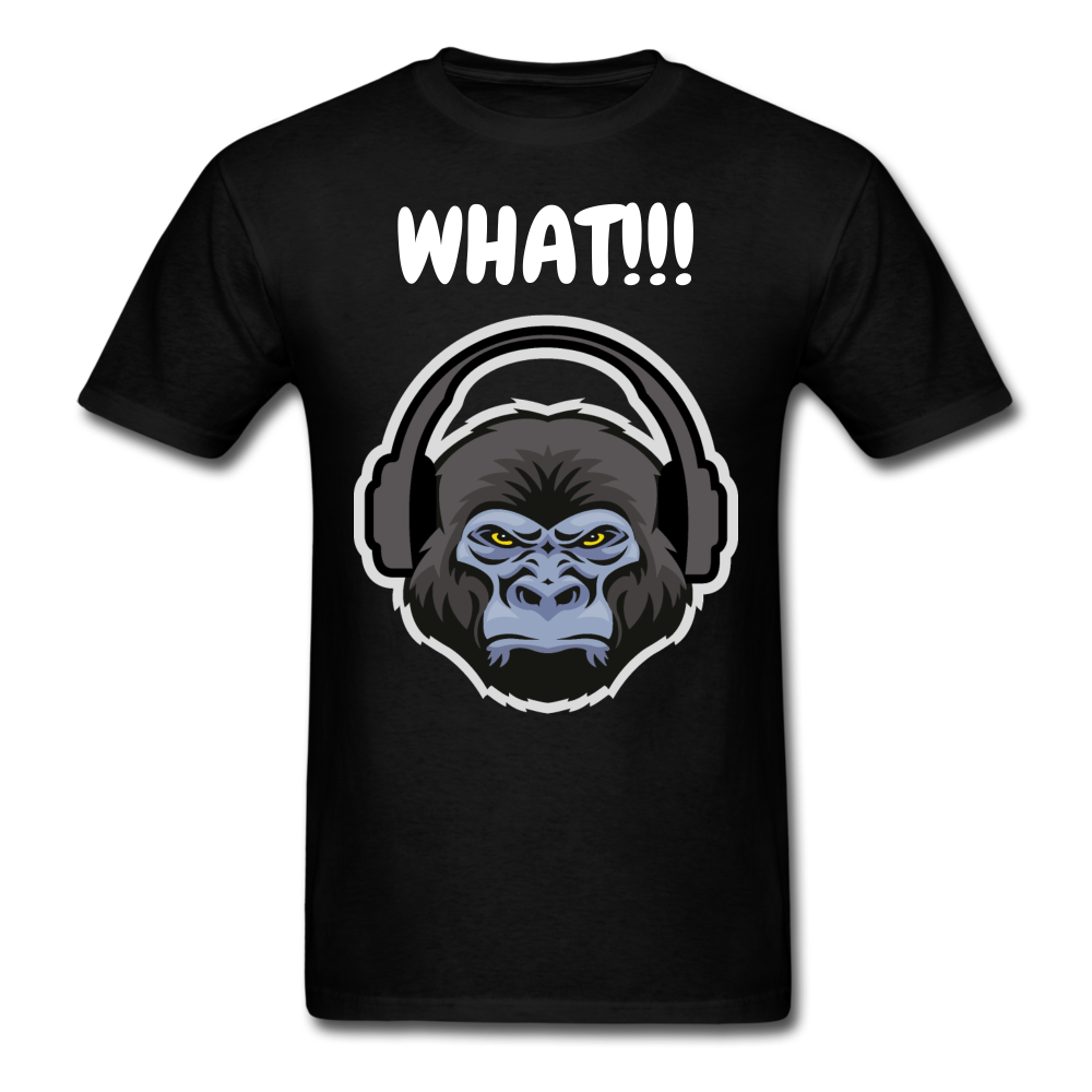 What you looking at Music Monkey - black