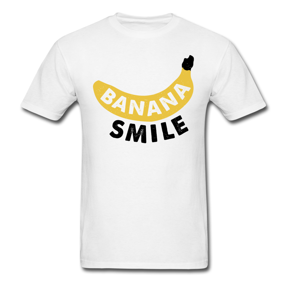 Banana Smile T-Shirt - white