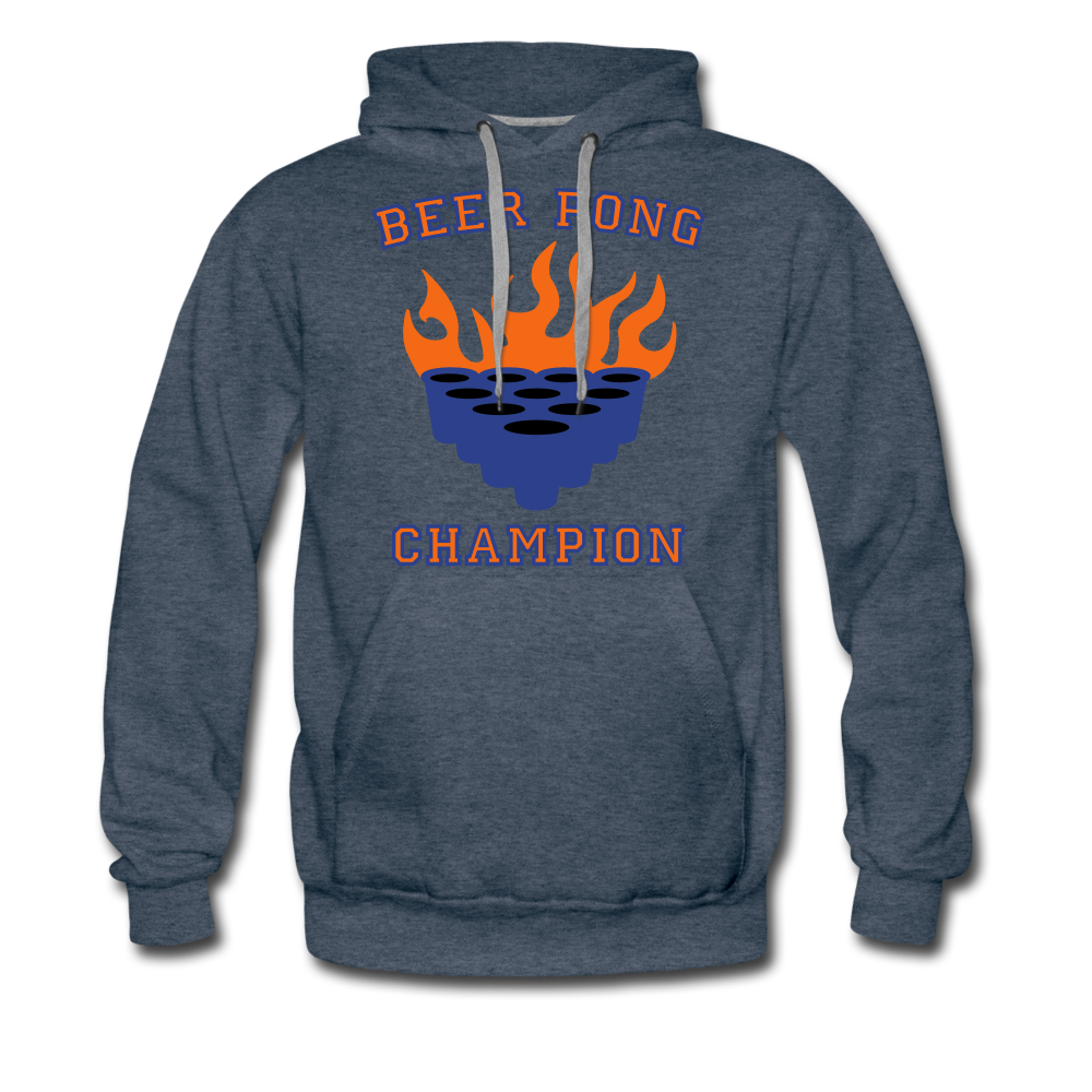 Men’s Premium Hoodie - heather denim