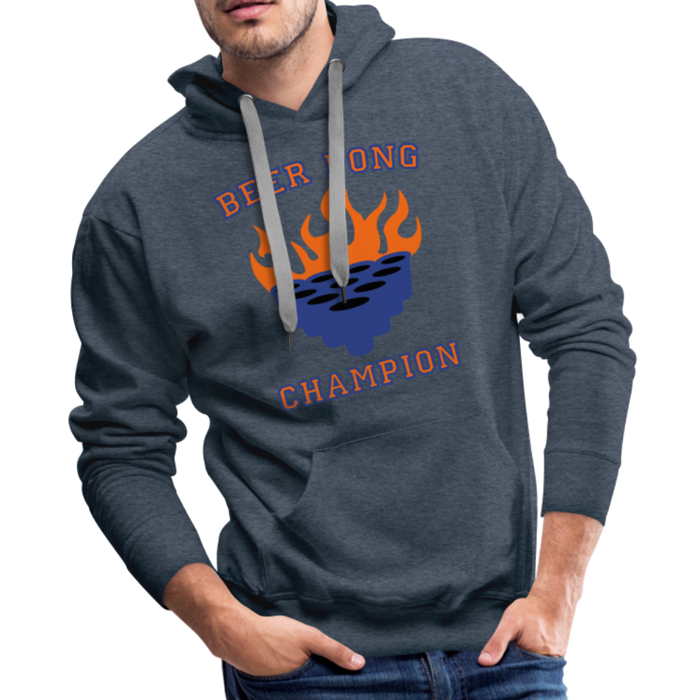 Men’s Premium Hoodie - heather denim